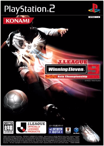 J.League Winning Eleven 9 Asia Championship box art for Playstation 2